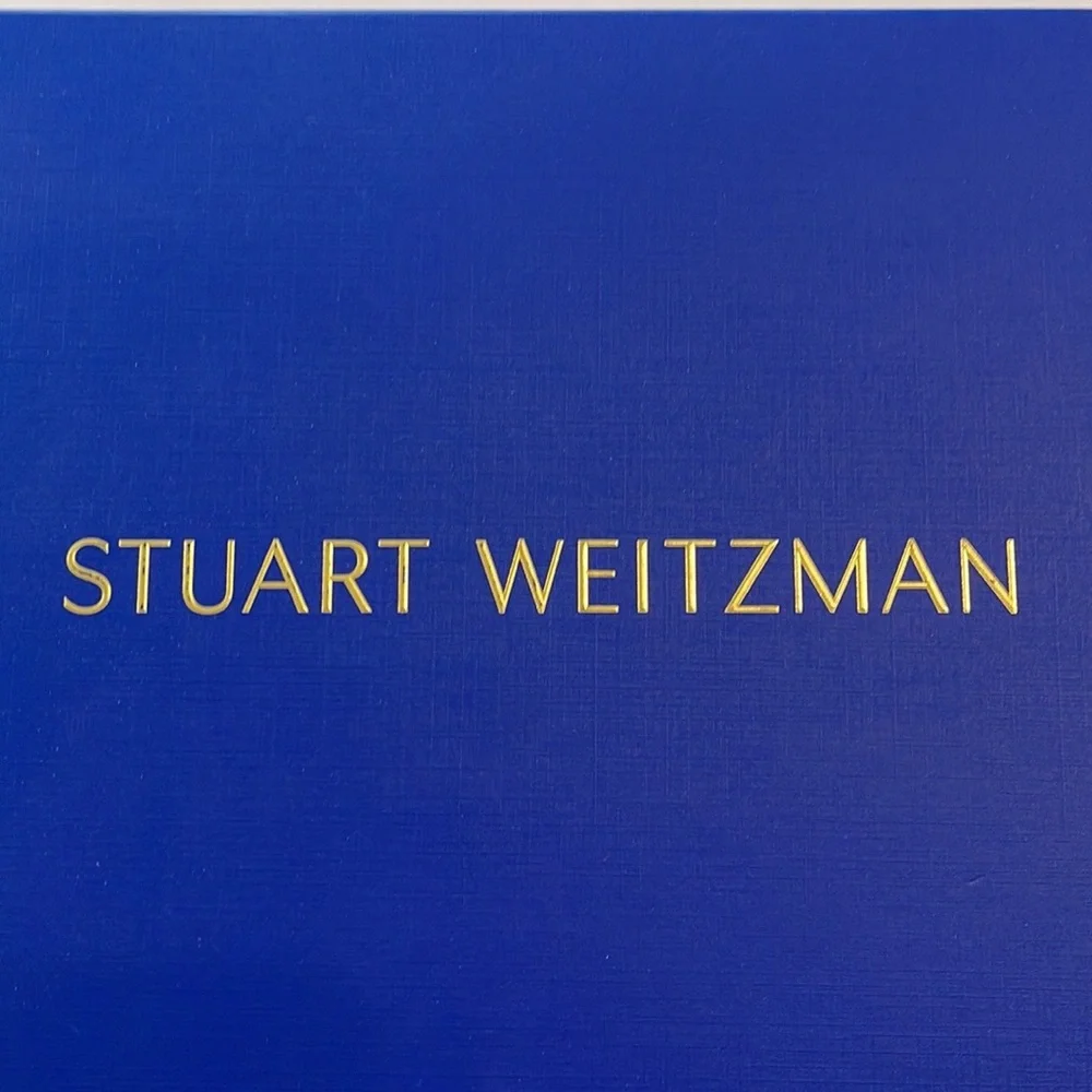 Stuart Weitzman Nisha White Lace-Up Boots Size 8.5 C NIB - Picture 15 of 17